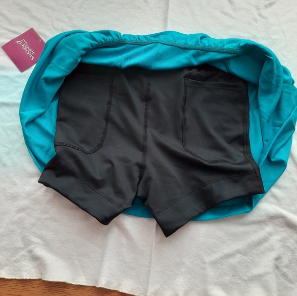 SkirtSports Freedom Fighter skort XS. Teal color - Picture 6 of 7
